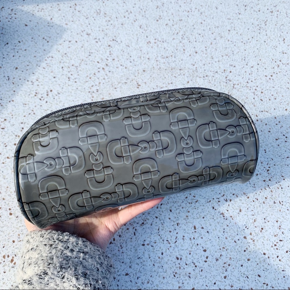 NWT Authentic Gucci Patent Leather Toiletry Bag